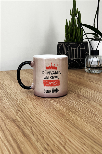 En Kral Dayı Kişiye Özel Kupa Bardak Standart