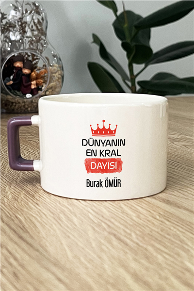 En Kral Dayı Kişiye Özel Lüks Fincan