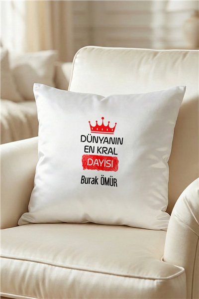 En Kral Dayı Kişiye Özel Yastık