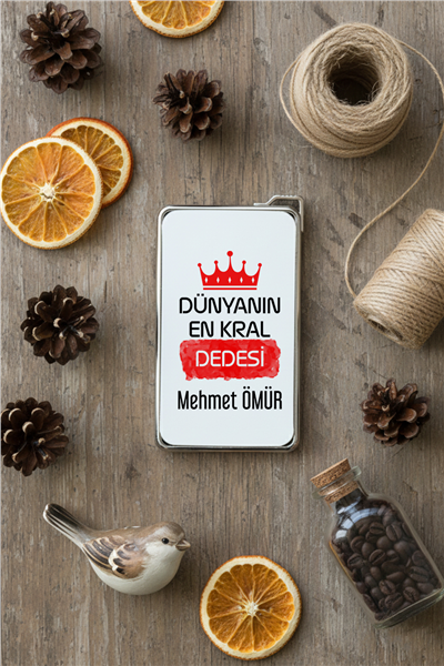 En Kral Dede Kişiye Özel Çakmak