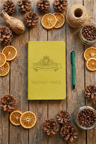 En Kral Dede Kişiye Özel Defter ve Kalem