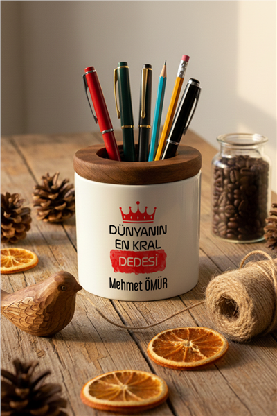 En Kral Dede Kişiye Özel Kalemlik