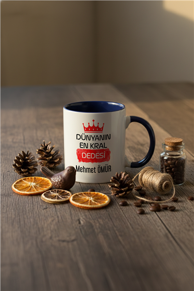 En Kral Dede Kişiye Özel Kupa Bardak Standart