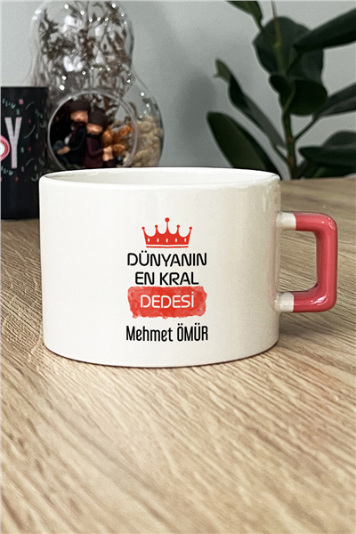 En Kral Dede Kişiye Özel Lüks Fincan