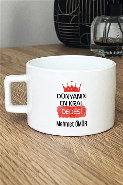 En Kral Dede Kişiye Özel Lüks Fincan