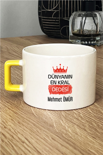 En Kral Dede Kişiye Özel Lüks Fincan