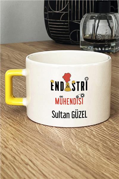 Endüstri Mühendisi Kişiye Özel Lüks Fincan