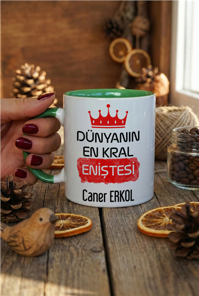 Enişte Kişiye Özel Kupa Bardak Standart