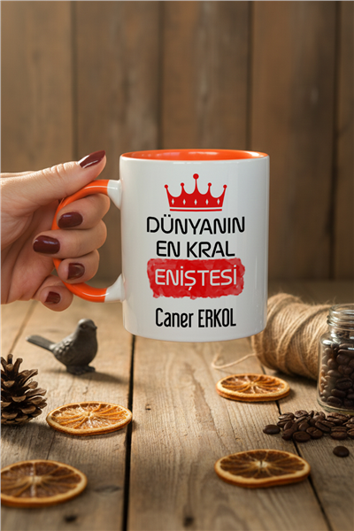 Enişte Kişiye Özel Kupa Bardak Standart