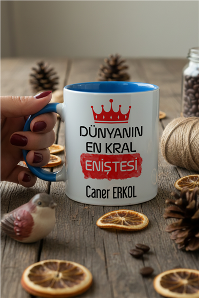 Enişte Kişiye Özel Kupa Bardak Standart
