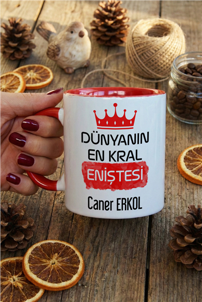 Enişte Kişiye Özel Kupa Bardak Standart