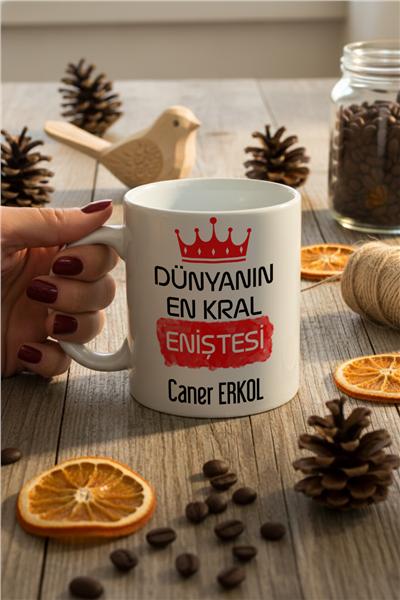 Enişte Kişiye Özel Kupa Bardak Standart