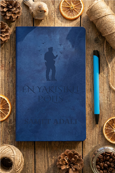 Erkek Polis Kişiye Özel Defter ve Kalem
