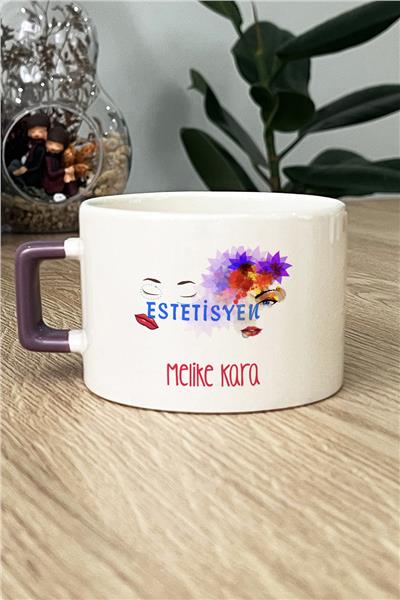 Estetisyen Kişiye Özel Lüks Fincan