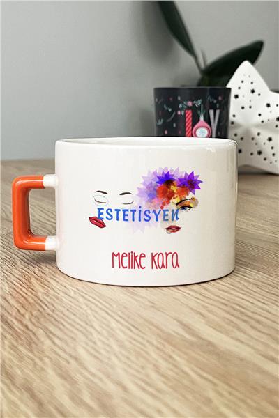 Estetisyen Kişiye Özel Lüks Fincan