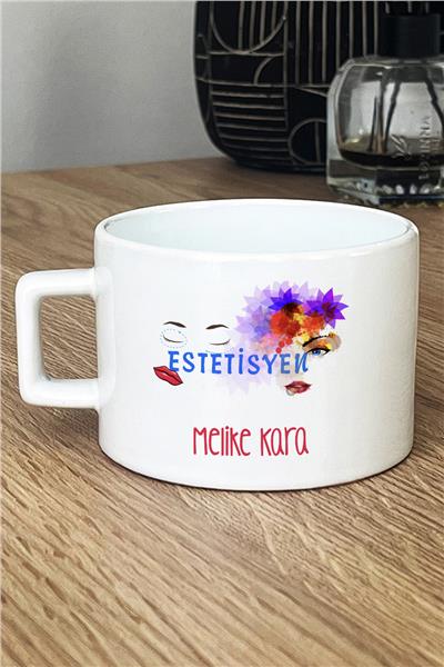Estetisyen Kişiye Özel Lüks Fincan