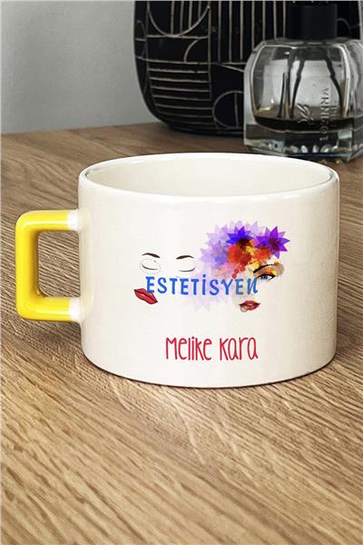 Estetisyen Kişiye Özel Lüks Fincan