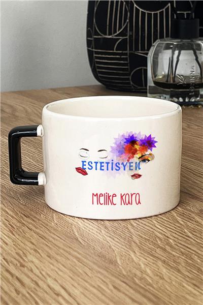 Estetisyen Kişiye Özel Lüks Fincan