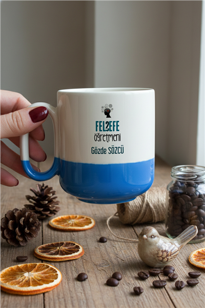 Felsefe Öğretmeni Kişiye Özel Kupa Bardak Pro