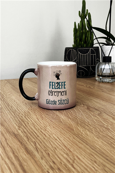 Felsefe Öğretmeni Kişiye Özel Kupa Bardak Standart