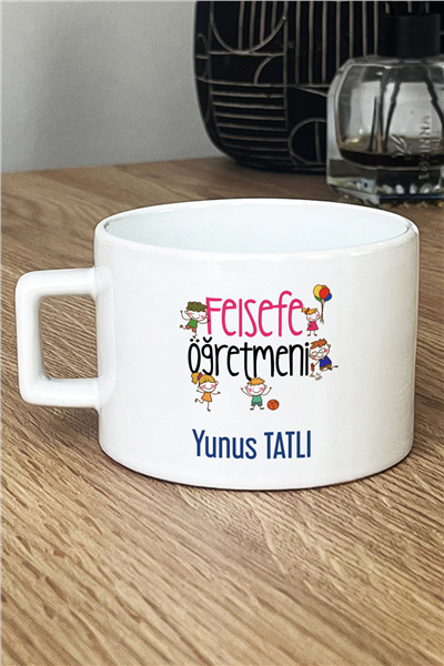 Felsefe Öğretmeni Kişiye Özel Lüks Fincan
