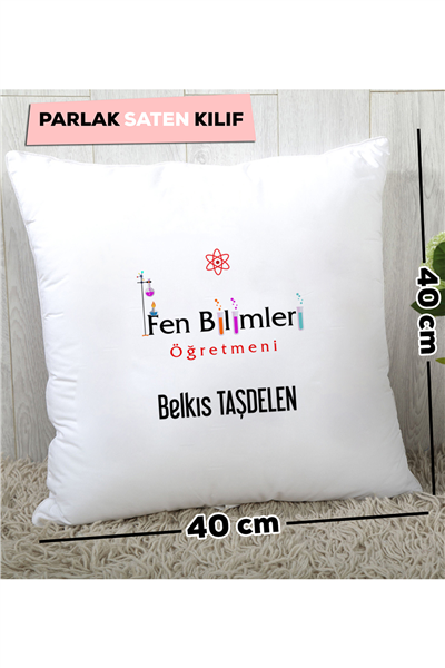 Fen Bilimleri Öğretmeni Kişiye Özel Yastık