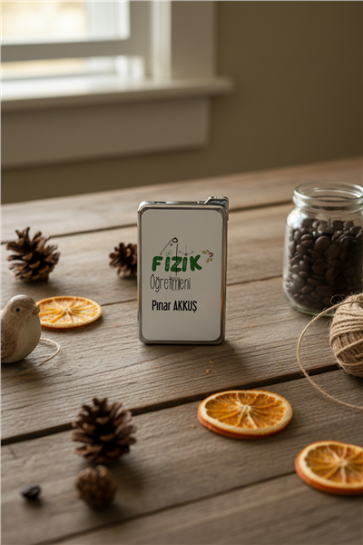 Fizik Öğretmeni Kişiye Özel Çakmak