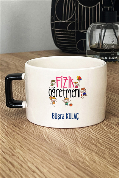 Fizik Öğretmeni Kişiye Özel Lüks Fincan