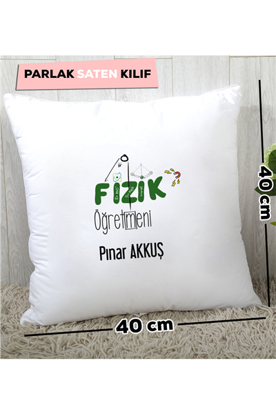 Fizik Öğretmeni Kişiye Özel Yastık