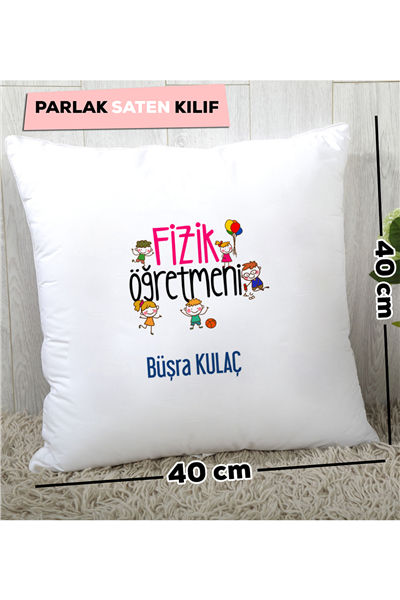 Fizik Öğretmeni Kişiye Özel Yastık