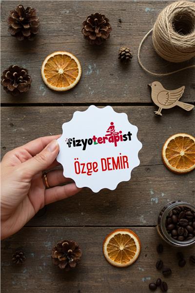 Fizyoterapist Kişiye Özel Bardak Altlığı