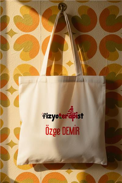 Fizyoterapist Kişiye Özel Bez Çanta