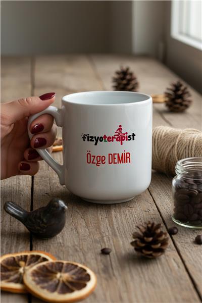 Fizyoterapist Kişiye Özel Kupa Bardak Standart