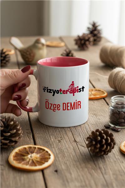 Fizyoterapist Kişiye Özel Kupa Bardak Standart