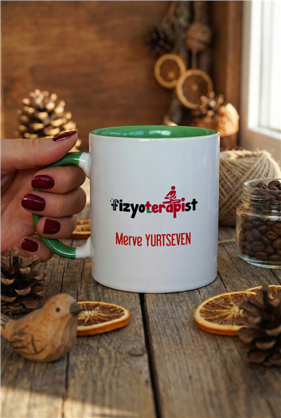 Fizyoterapist Kişiye Özel Kupa Bardak Standart