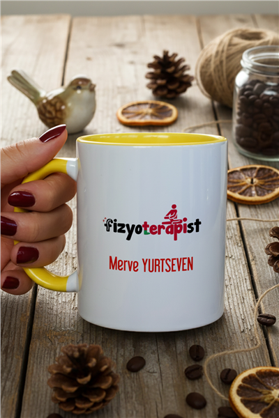 Fizyoterapist Kişiye Özel Kupa Bardak Standart