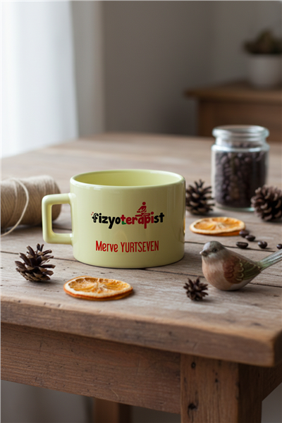 Fizyoterapist Kişiye Özel Lüks Pastel Fincan