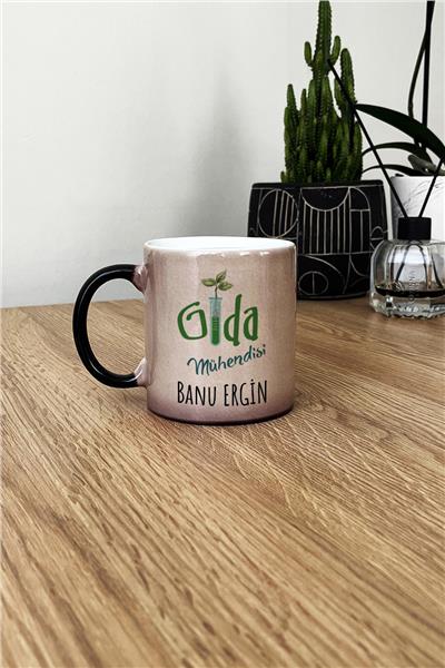 Gıda Mühendisi Kişiye Özel Kupa Bardak Standart