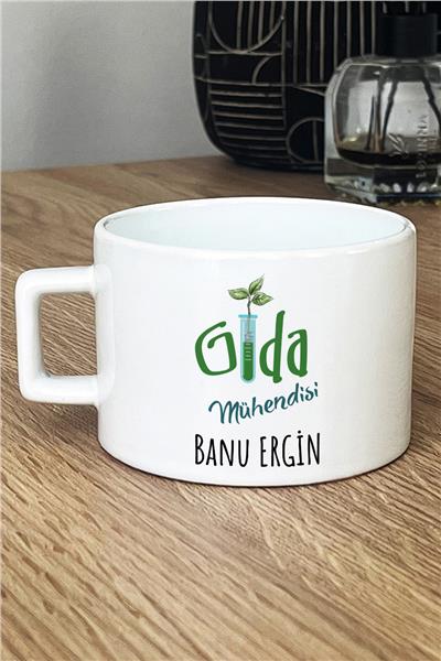 Gıda Mühendisi Kişiye Özel Lüks Fincan