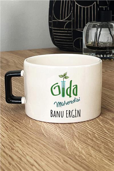 Gıda Mühendisi Kişiye Özel Lüks Fincan