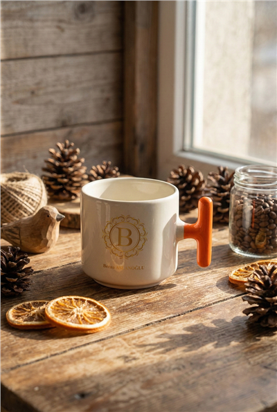 Gold Baş Harf Kişiye Özel T Kupa