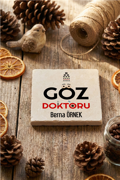 Göz Doktoru Kişiye Özel Bardak Altlığı