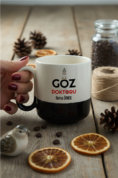 Göz Doktoru Kişiye Özel Kupa Bardak Pro