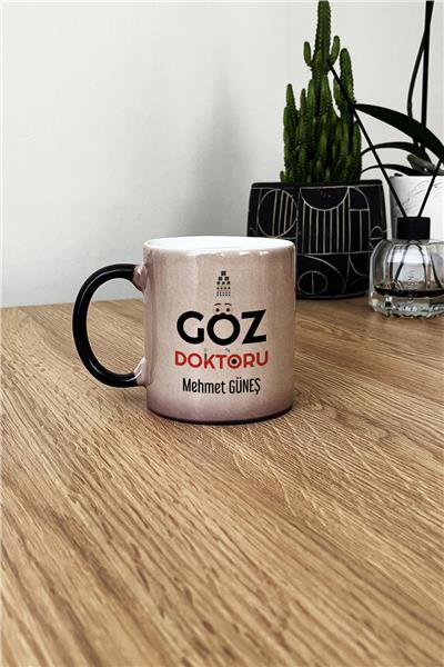 Göz Doktoru Kişiye Özel Kupa Bardak Standart