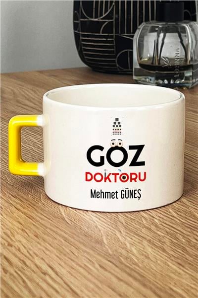 Göz Doktoru Kişiye Özel Lüks Fincan