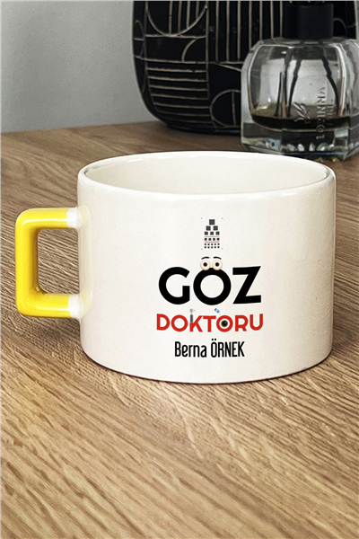Göz Doktoru Kişiye Özel Lüks Fincan