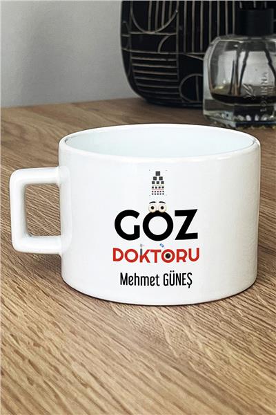 Göz Doktoru Kişiye Özel Lüks Fincan