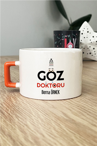 Göz Doktoru Kişiye Özel Lüks Fincan