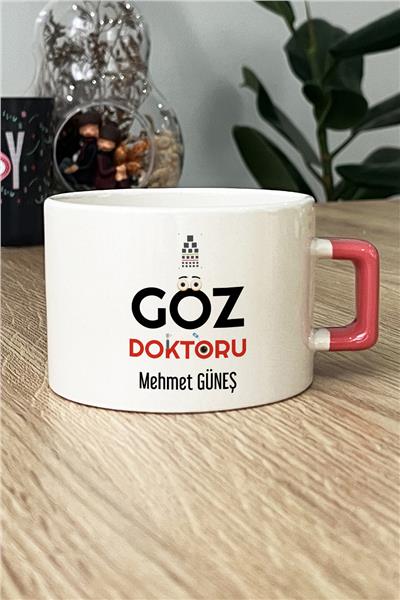 Göz Doktoru Kişiye Özel Lüks Fincan