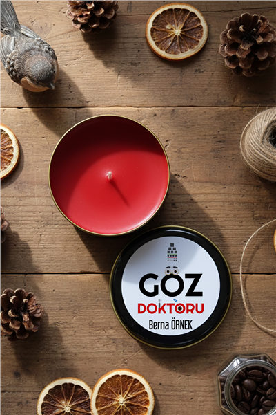 Göz Doktoru Kişiye Özel Mum